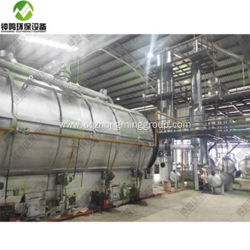 Distillation of Waste Used Engine Oil